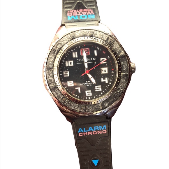 Coleman Black Adjustable Water Resistant Analog Watch - Picture 2 of 5